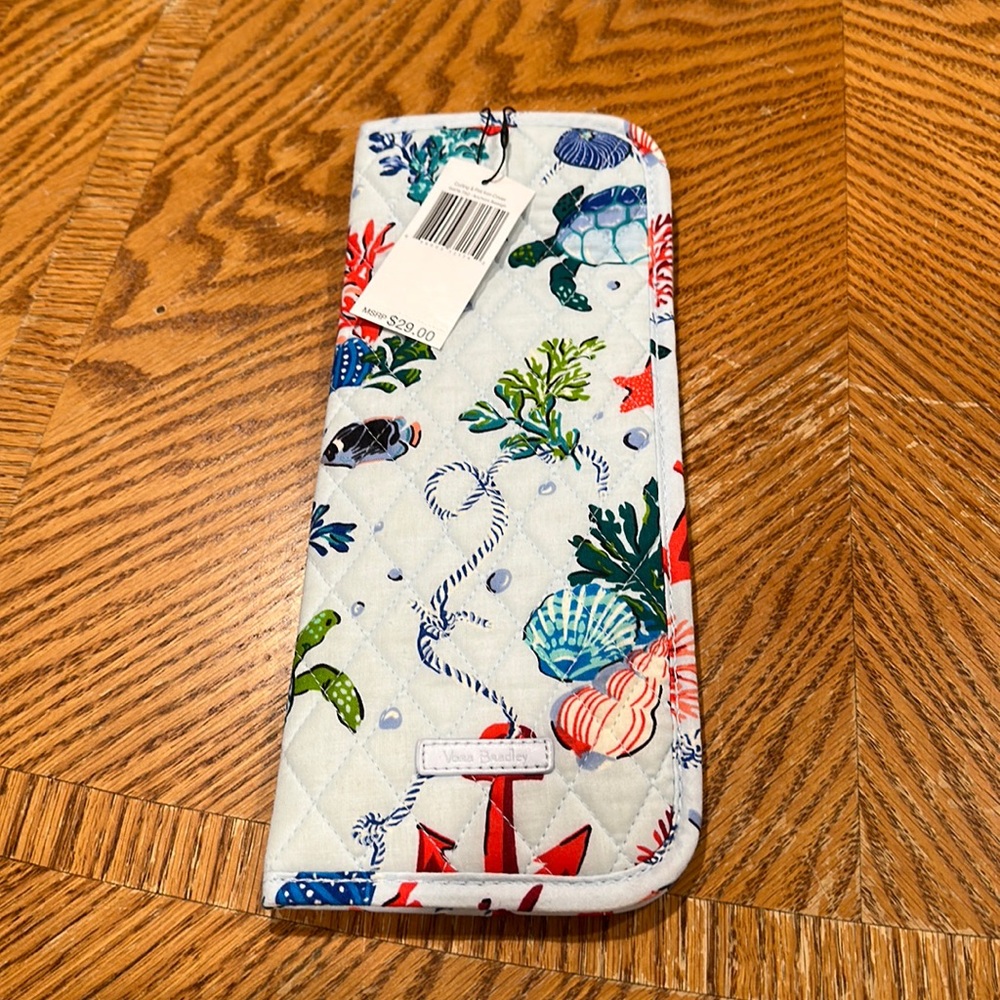 Never used Vera Bradley flat iron bag